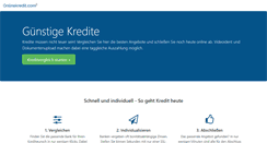 Desktop Screenshot of onlinekredit.com